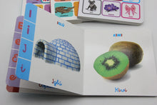 Cargar imagen en el visor de la galería, Set de 4 Libros Kinderpedia Vocales, Colores, Animales, Números - Pasta Dura