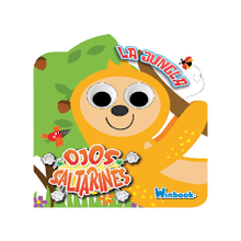 Cargar imagen en el visor de la galería, Set de 4 Libros Ojos Saltarines - Animales Jungla, Mar, Granja, Hogar