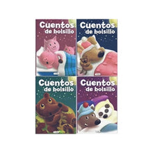 Cargar imagen en el visor de la galería, Set 4 libros Cuentos de bolsillo