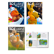 Cargar imagen en el visor de la galería, Set 3 Libros - 365 Cuentos Para Dormir