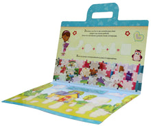 Cargar imagen en el visor de la galería, Mi primer maletín de cuentos, actividades y calcomanías - Doctora Juguetes
