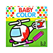Cargar imagen en el visor de la galería, Set 2 Libros Baby Color - Colorear para bebés 2-3 años