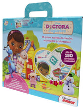 Cargar imagen en el visor de la galería, Mi primer maletín de cuentos, actividades y calcomanías - Doctora Juguetes