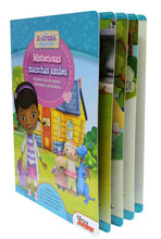 Cargar imagen en el visor de la galería, Mi primer maletín de cuentos, actividades y calcomanías - Doctora Juguetes