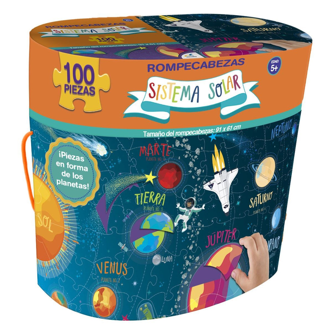 Rompecabezas Gigante Sistema Solar - 100 piezas