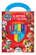 Cargar imagen en el visor de la galería, Estuche De 12 Libros De Cartón Pasta Dura - Paw Patrol
