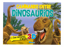Cargar imagen en el visor de la galería, Caminando Entre Dinosaurios - Libro 3D
