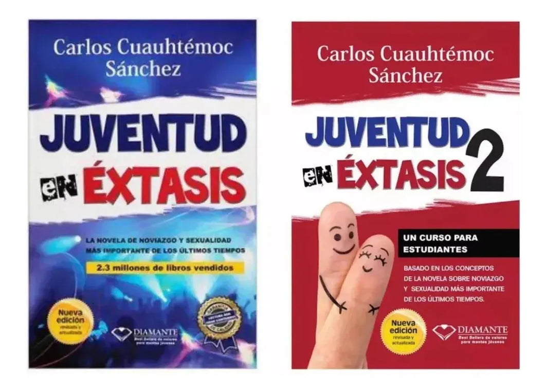 Set 2 Libros Juventud En Éxtasis - Carlos Cuauhtémoc Sánchez