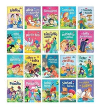 Cargar imagen en el visor de la galería, Paquete 20 Cuentos Clásicos - Libros Cuentos Infantiles
