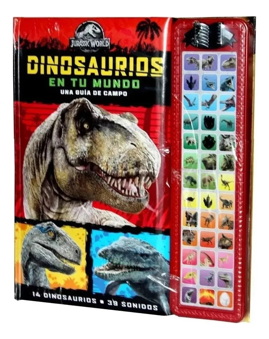 Dinosaurios En Tu Mundo Jurassic World - Libro Con Sonidos