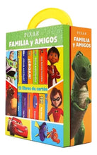 Cargar imagen en el visor de la galería, Estuche De 12 Libros De Cartón Pasta Dura - Disney Pixar Familia y Amigos
