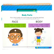 Cargar imagen en el visor de la galería, Mi primer libro borrable - Aprender Inglés
