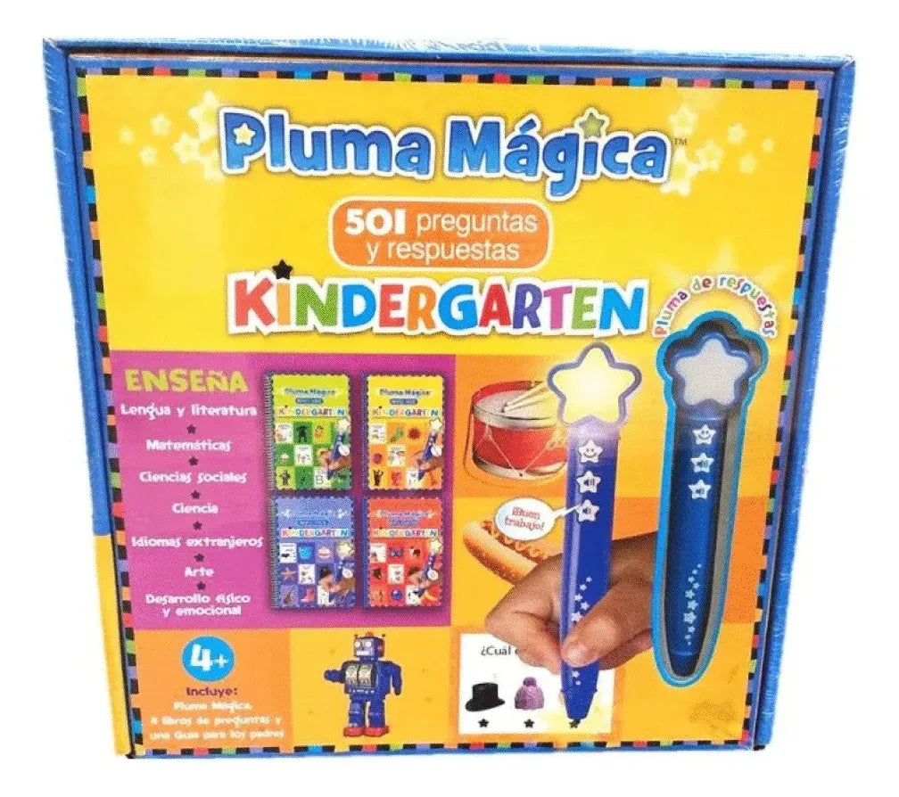 Libros Interactivos - Pluma Mágica De Lujo Kinder Garden