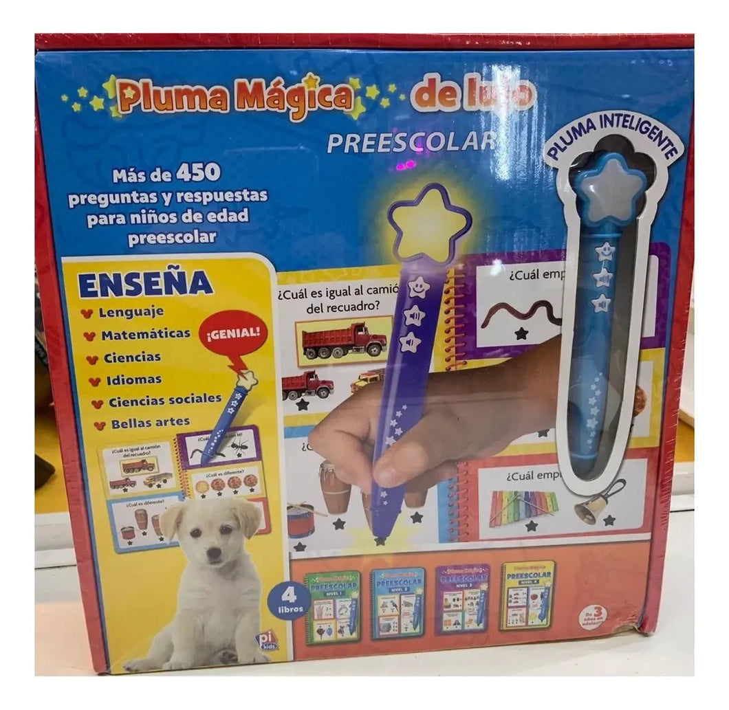 Libros Interactivos Preescolar - Pluma Mágica De Lujo