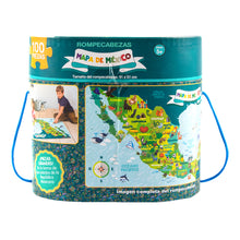 Cargar imagen en el visor de la galería, Rompecabezas Gigante Republica Mexicana - 100 piezas
