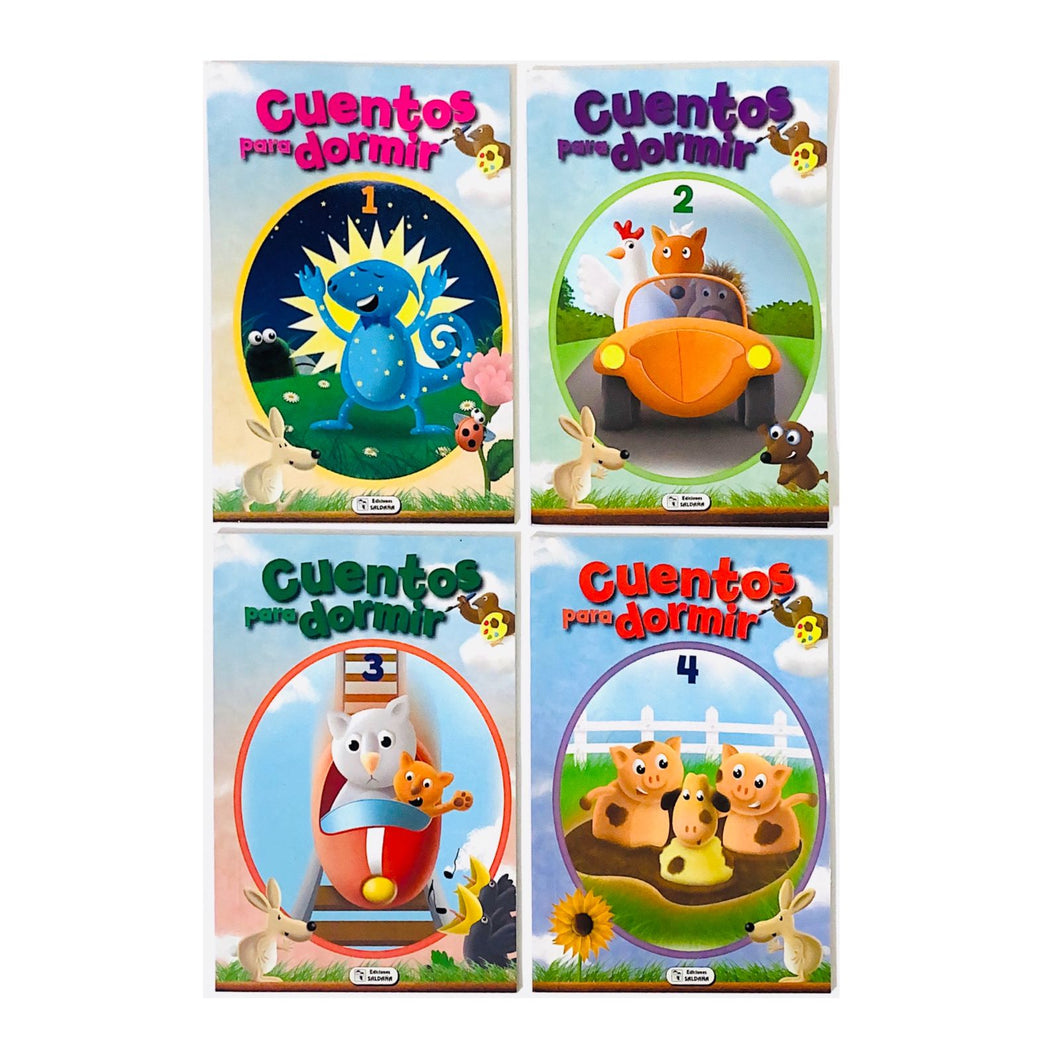 Set 4 libros Cuentos de Bolsillo