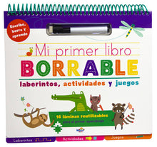 Cargar imagen en el visor de la galería, Mi primer libro borrable - Laberintos, actividades y juegos
