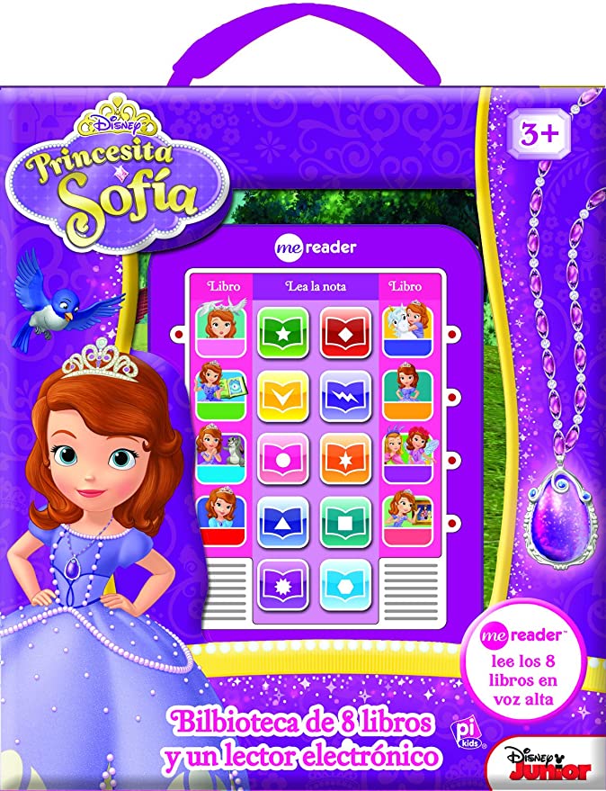 8 Libros + Lector Electrónico - Princesita Sofía