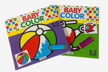 Cargar imagen en el visor de la galería, Set 2 Libros Baby Color - Colorear para bebés 2-3 años
